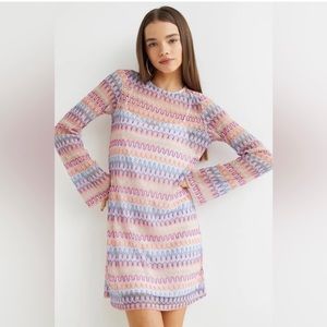 H&M Knit Bell Sleeves Dress